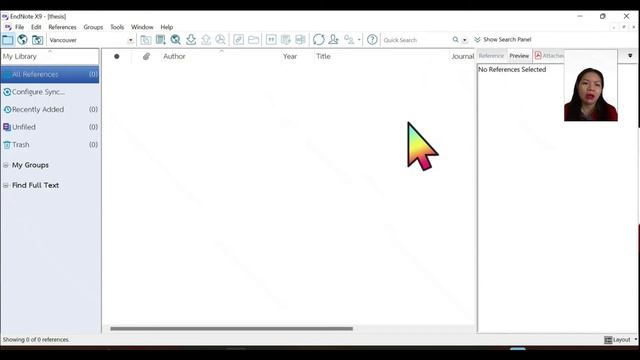 EndNote for WINDOWS EP.2: Create a library & Output style смотреть онлайн