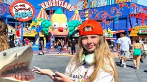 В АМЕРИКЕ НА НАС НАПАЛА АКУЛА 😂 ДАНА И ЮНОНА В ГОЛИВУДЕ!!!