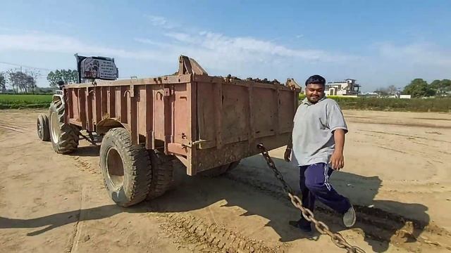 Sonalika60 Vs Swaraj 855 Jhota Tractor Punjab Earthmovers 🚜
