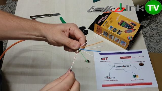 Cat7 RJ45 Konnektör - 10G смотреть онлайн