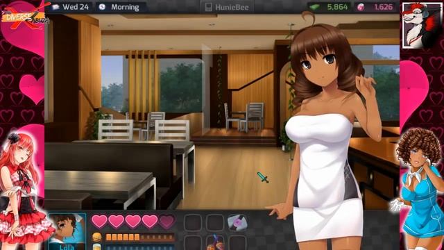 HuniePop #18 | Gamer + Flight Attendant = ❤ смотреть онлайн