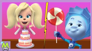 Барбоскины против Фиксиков.Кто Лучше Приготовит Торт.Кондитерское Шоу Мультгероев