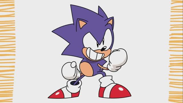 Как легко нарисовать SONIC MANIA I Соник Мания смотреть онлайн