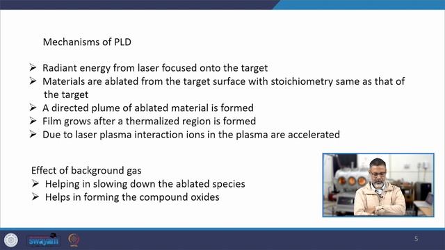 Lecture 59: Laser Produced Plasma and Pulsed Laser Deposited (PLD) Thin Film смотреть онлайн