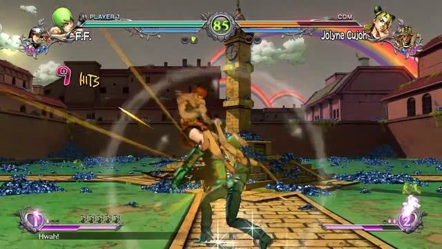 JoJo's Bizarre Adventure: All-Star Battle R F.F. Arcade Gameplay смотреть онлайн