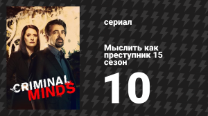 Мыслить как преступник 15 сезон 10 серия «И в конце» (сериал, 2005-2020)