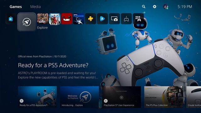 PlayStation 5 - System Music - Main Menu (1 hour) смотреть онлайн