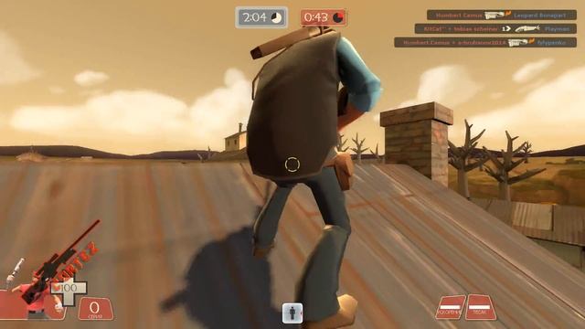 TF2 игра за скаута смотреть онлайн