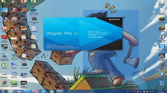 Как зделать Intro в Sony Vegas pro 12,11,10 смотреть онлайн