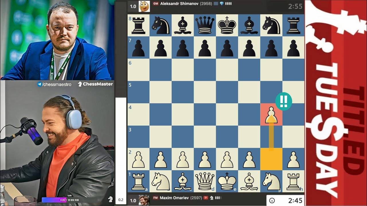 Дебют ГРОБА!!! Максим Омариев - Александр Шиманов 01.04.2025 смотреть онлайн