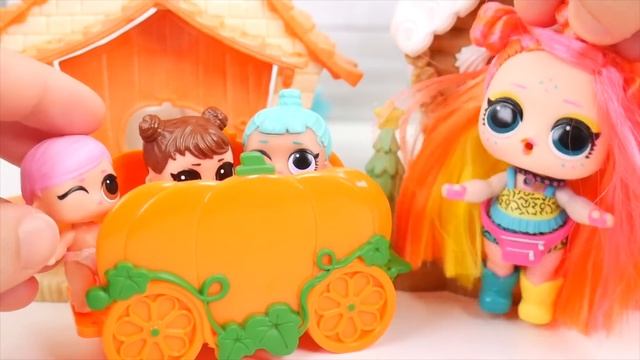 Barbie LOL Family Wedding Cleaning Morning Routine - Disney Toys Dolls смотреть онлайн