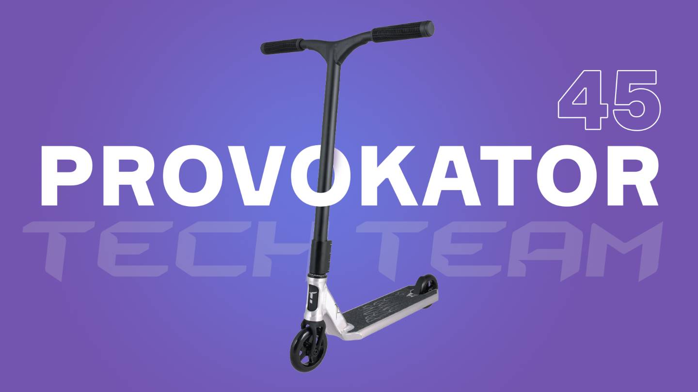 TECH TEAM PROVOKATOR 45🔥САМЫЙ ПОПУЛЯРНЫЙ ТРЮКОВОЙ САМОКАТ смотреть онлайн