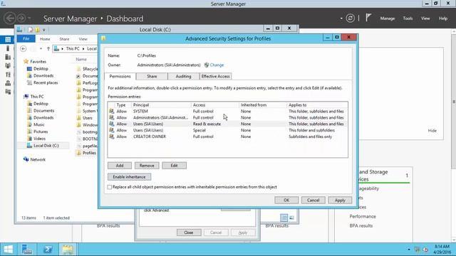 Configuring Mandatory Profile (Windows Server 2012 + Windows 10) смотреть онлайн