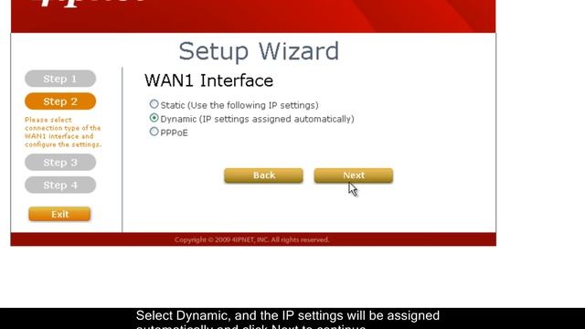4ipnet Setup Wizard Configuration Guide смотреть онлайн