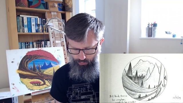 Fantasy speed painting for book cover смотреть онлайн
