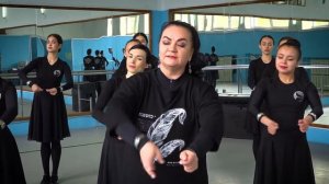 Видеоурок по хореографии. Башкирский танец Браслеты.