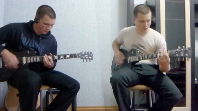 Atreyu - Ex's And oh's ( guitar cover) смотреть онлайн