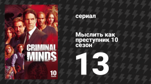 Мыслить как преступник 10 сезон 13 серия «Воробей Нельсона» (сериал, 2005-2020)