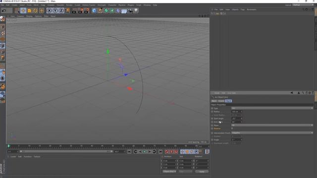 CINEMA 4D SPLINE TUTORIAL: SPLINE ARC TOOL INTRODUCTION смотреть онлайн