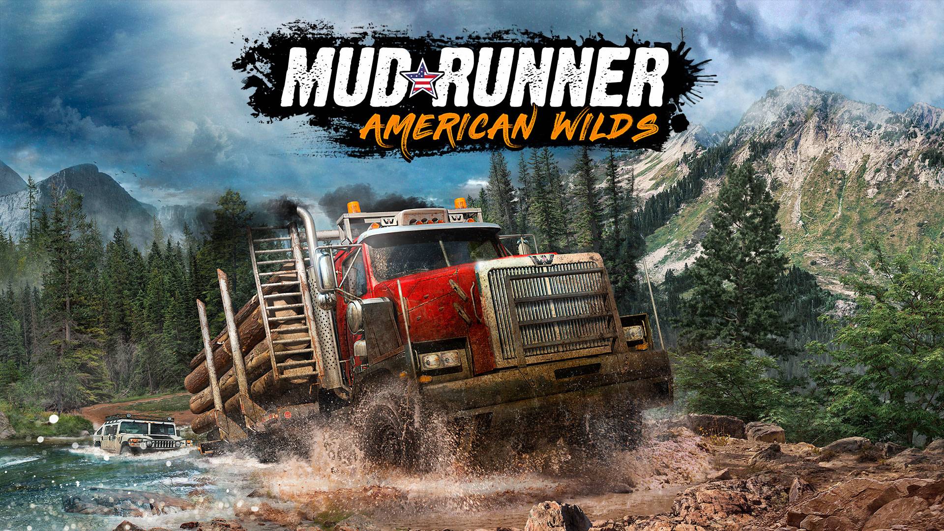Mudrunner: Безумная технология грузовика-крана, пересекающего коварную воду смотреть онлайн