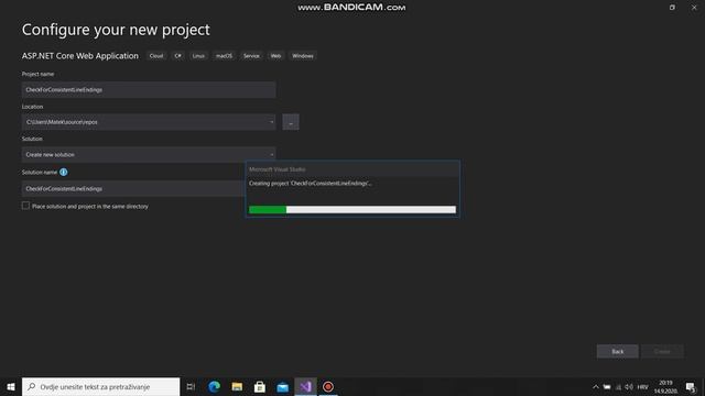 Visual Studio 2019 - Check For Consistent Line Endings смотреть онлайн