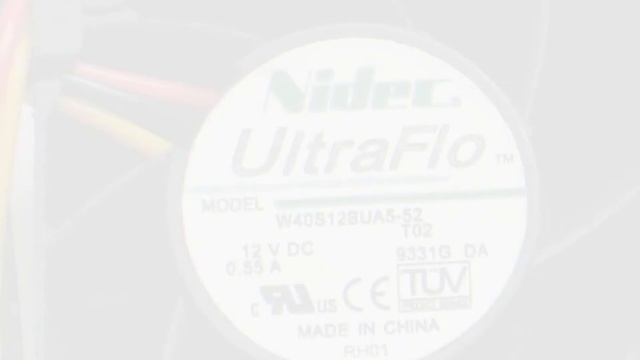 W40S12BUA5-52 12V 0.55A 3wires Cooling Fan refurbished смотреть онлайн