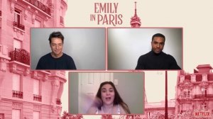 Lucas Bravo & Lucien Laviscount Interview: Emily In Paris Season 2