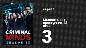 Мыслить как преступник 13 сезон 3 серия «Синий ангел» (сериал, 2005-2020)