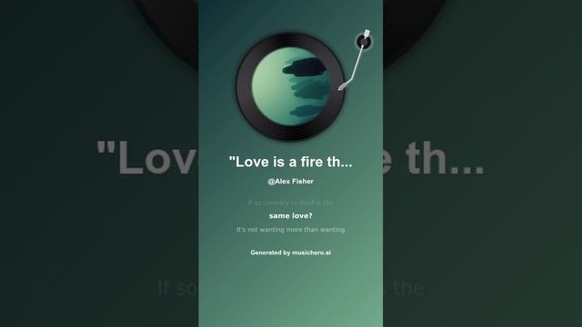 Love is a fire that burns unseen смотреть онлайн