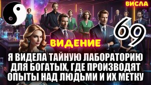 Я ВИДЕЛА ТАЙНУЮ ЛАБОРАТОРИЮ ДЛЯ БОГАТЫХ, ГДЕ ПРОИЗВОДЯТ ОПЫТЫ НАД ЛЮДЬМИ И ИХ МЕТКУ. ВИДЕНИЕ. 
Висла