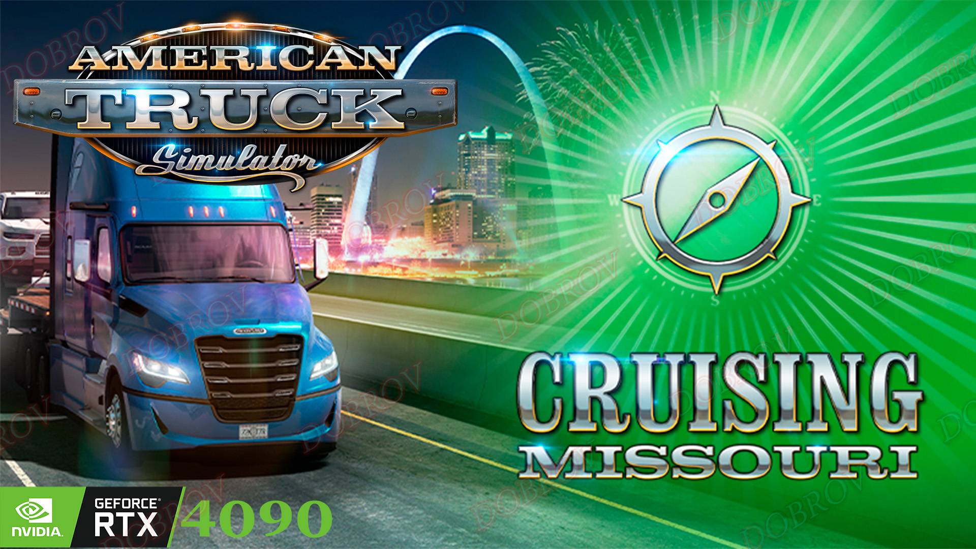American Truck Simulator - Cruising Missouri World Of Trucks Event