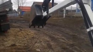 Самодельный экскаватор