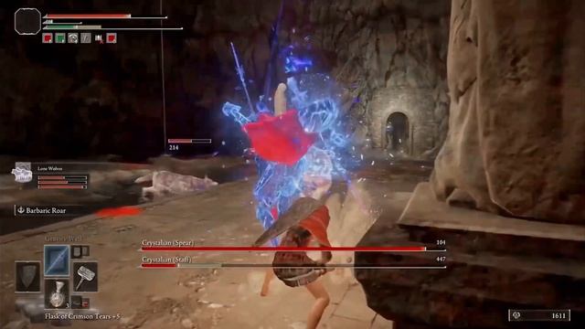 Elden ring boss fight: Crystallians 40/12 (Academy Crystal Cave) #liurnia смотреть онлайн