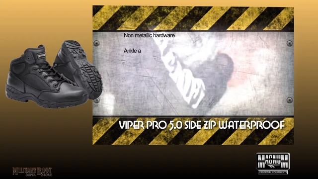 Magnum 5479 Men's 5" Viper Pro SZ Waterproof Boot Demo смотреть онлайн