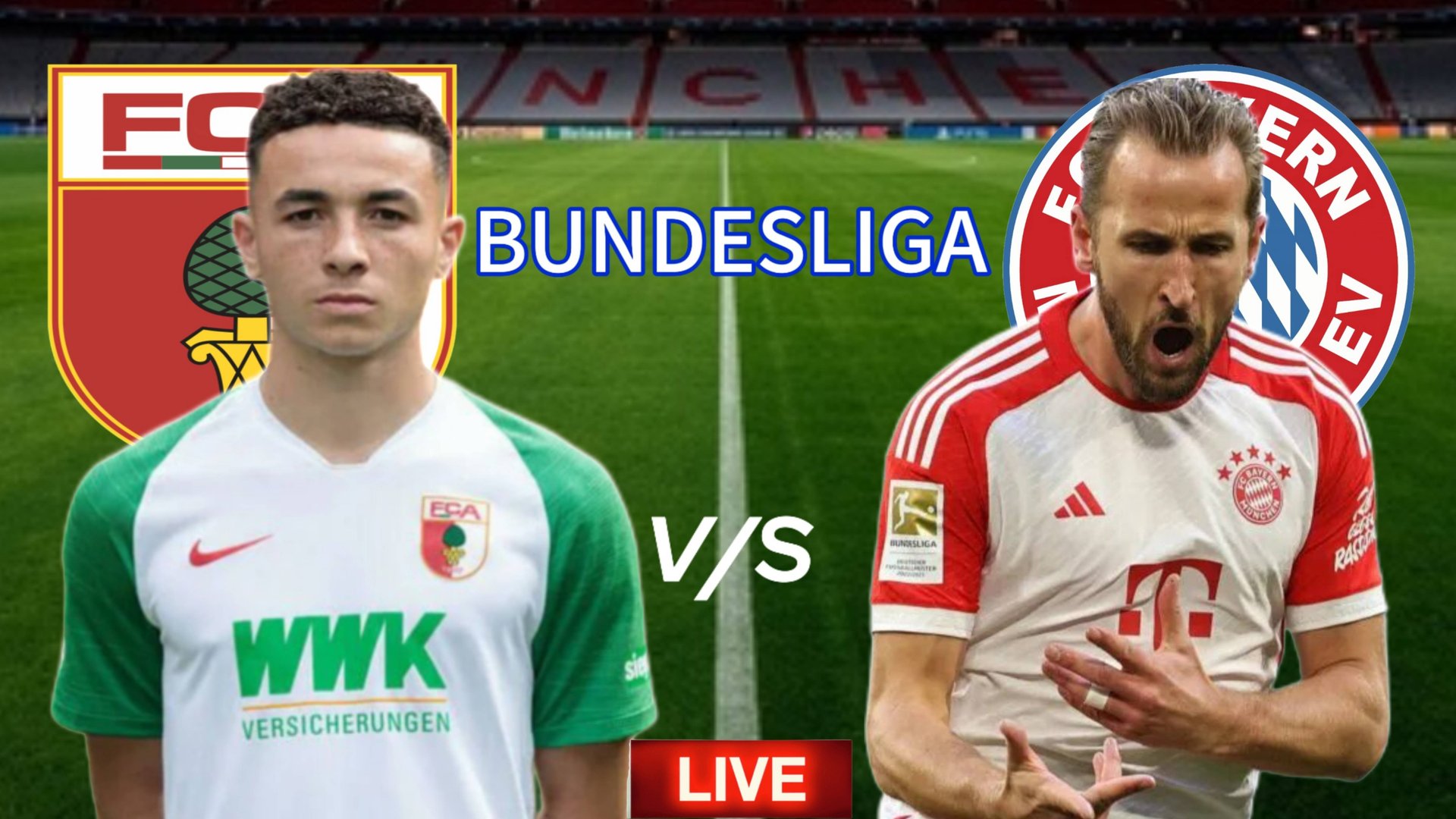 ФУТБОЛ ЧЕМПИОНАТ ГЕРМАНИИ BUNDESLIGA. АУГСБУРГ - БАВАРИЯ. ПРЯМАЯ ТРАНСЛЯЦИЯ