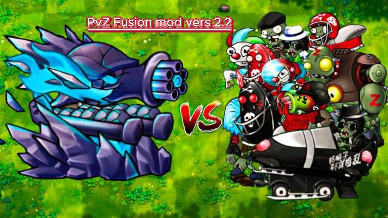 PVZ Fusion 2.2 | SUPER Pea Cannon AGAINST All Zombies? Who will win? смотреть онлайн