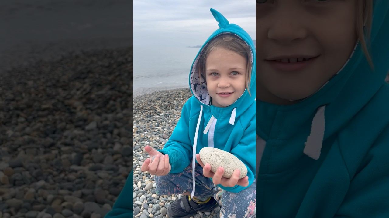 Как море превращает камни в идеальные окружности? Забавный урок для детей