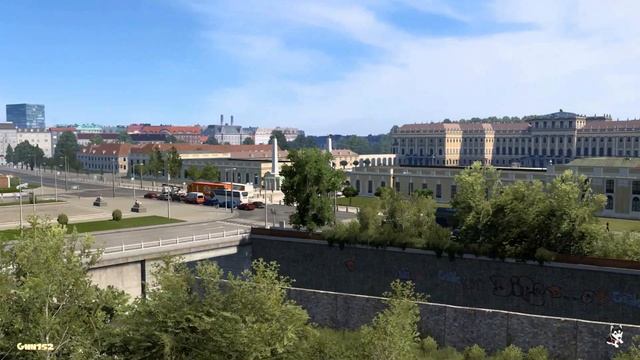 ETS 2. Замок Шёнбрунн. смотреть онлайн