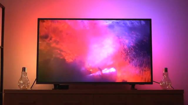 Philips Ambilight TV 43PUS6753 Review & Demo Amazing Immersive Colors! смотреть онлайн