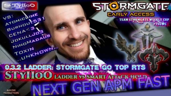 STORMGATE STylloO: The First World Release Next Stage eSport APM Innovative. Clever Attack System