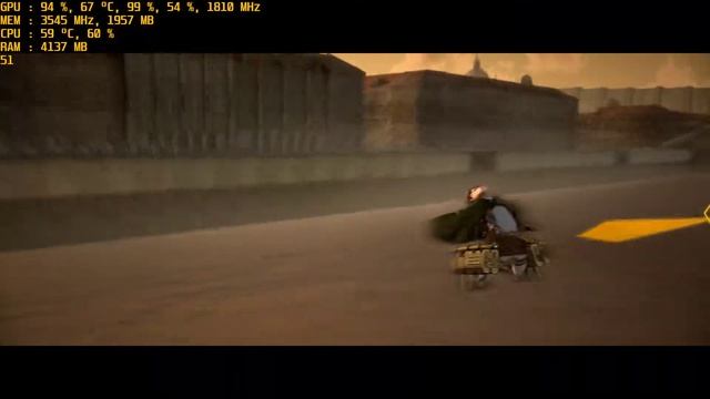 Attack on Titan - HP Compaq Elite 8300 ft. GTX 1050 (Max Settings) смотреть онлайн