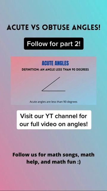 acute vs obtuse angles!!! смотреть онлайн