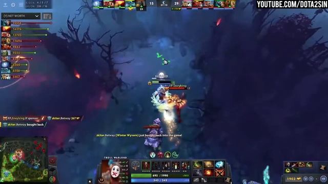 MIRACLE - TROLL WARLORD DOTA 2 7.23 HARD CARRY SAFELANE GAMEPLAY BUILD | DOTA 2 PRO PLAYER GAMEPLAY смотреть онлайн