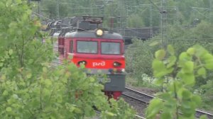 Замена полотна и движение поезда по неправильному пути на Транссибе | Железная дорога