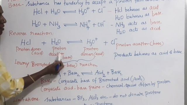 Lowry Bronsted Theory(proton Theory)