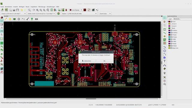 AnoPCB – plugin for the free PCB design tool KiCad for artificially IntelligEnt layout processing. смотреть онлайн