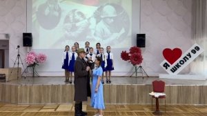 Конкурс инсценированной песни "На позицию девушка провожала бойца"