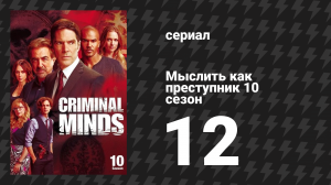 Мыслить как преступник 10 сезон 12 серия «Аноним» (сериал, 2005-2020)