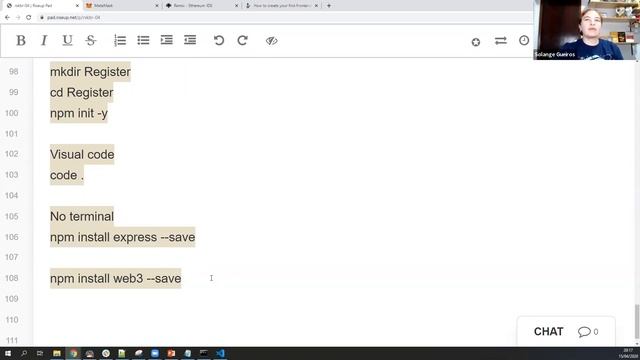 Webinar: Crie seu primeiro frontend para um Smart Contract смотреть онлайн