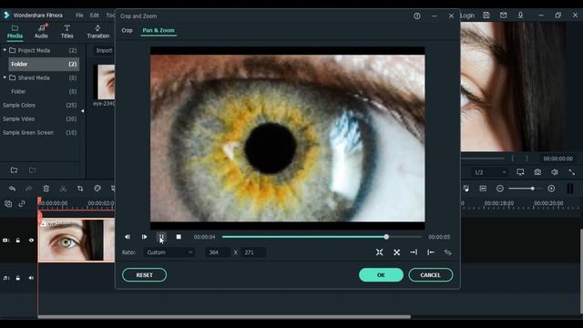 Eye Zoom Transition Effect in Filmora Editor || Filmora tutorial for beginners || filmora X смотреть онлайн
